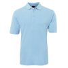 Custom Mens Polo Shirt Light BLue