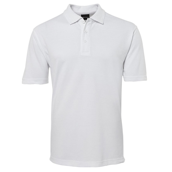 Custom Mens White Polo Shirt