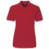 Custom Womens Polo Shirt Red