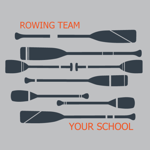 Rowing team print design v2