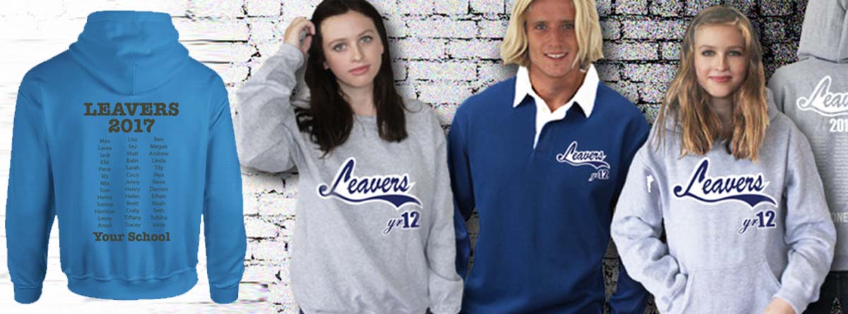 School leavers jumpers and jackets