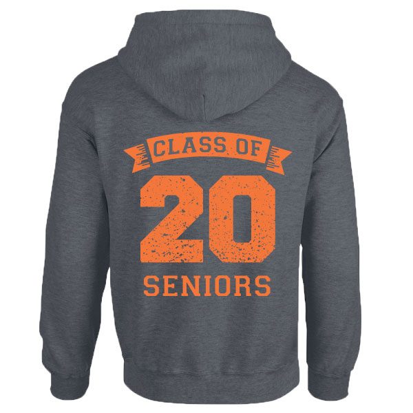 Class of 2020 Seniors grey hoodie