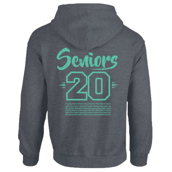 Seniors hoodie back design 9