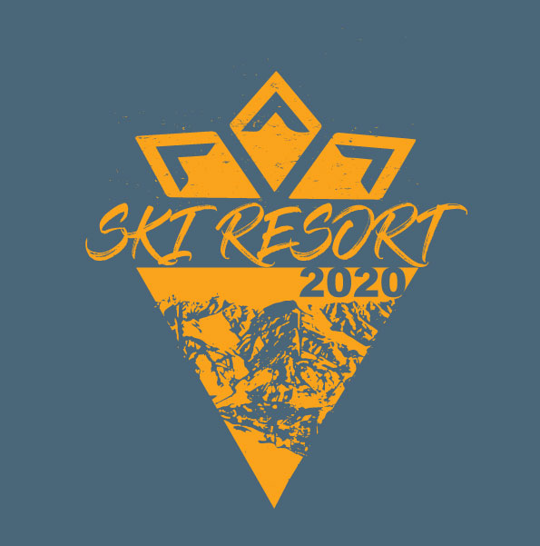 Ski resort logo 2020